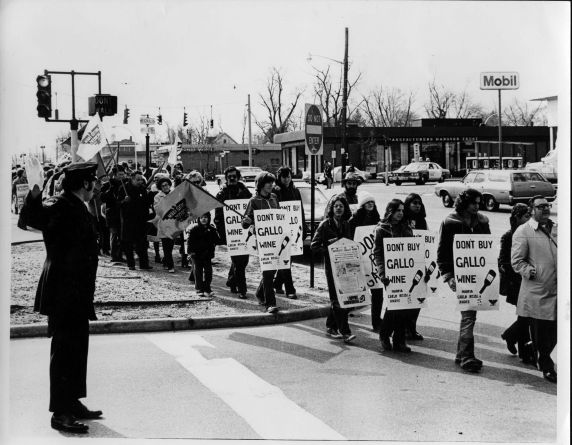 (3704) Gallo Boycott, demonstration, Long Island, New York (3704) Gallo Boycott, demonstration, Long Island, New York